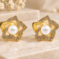 Layered Flower Earrings