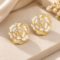 Ivory Blossom Earrings