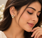 Sparkle Cluster Earrings