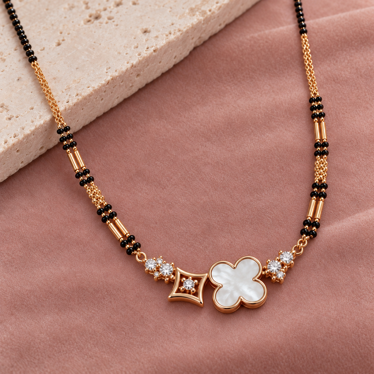 Clarion Mangalsutra — pendant detail