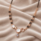 Odette oval and pear-drop detail on oyster velvet